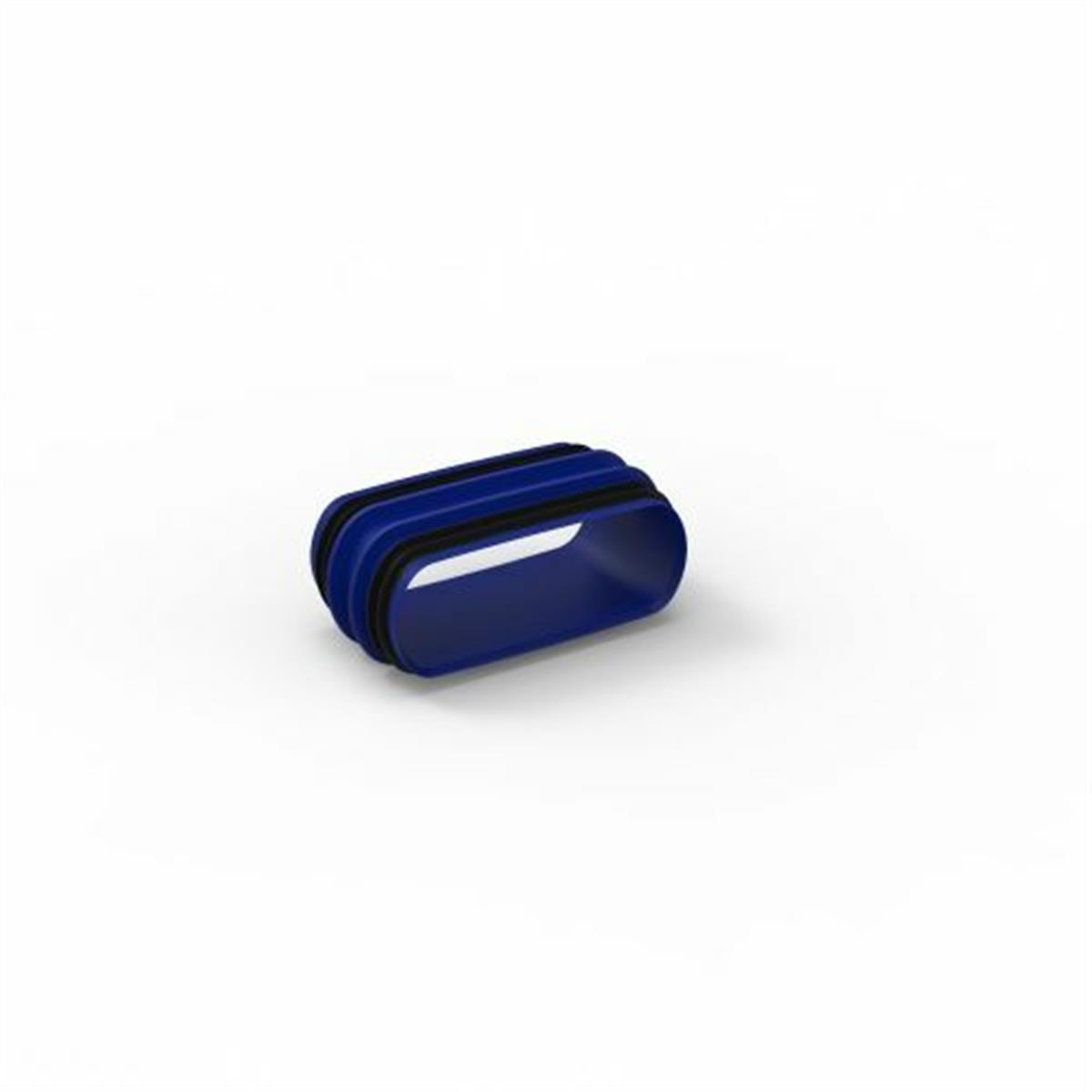 Renson Koppelstuk met rubbers plat ovaal (5/25)